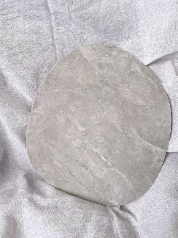 ディスプレイパネル【L】うねうね／グレー石目調