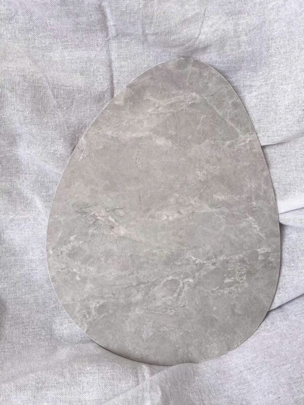 ディスプレイパネル【L】エッグ／グレー石目調